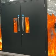 fire-resistant door