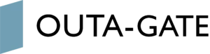 outa gate black logo